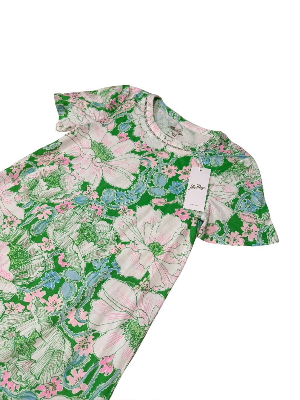 NWT Lilly Pulitzer Cody Short Sleeve T-Shirt Dress Size XXS - Picture 3 of 5
